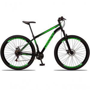 Bicicleta 29 Dropp Sport Aço 21M Preto+verde