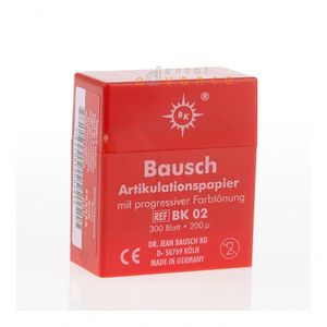 Bk02 Papel Carbono Com 300 Tiras - Bausch