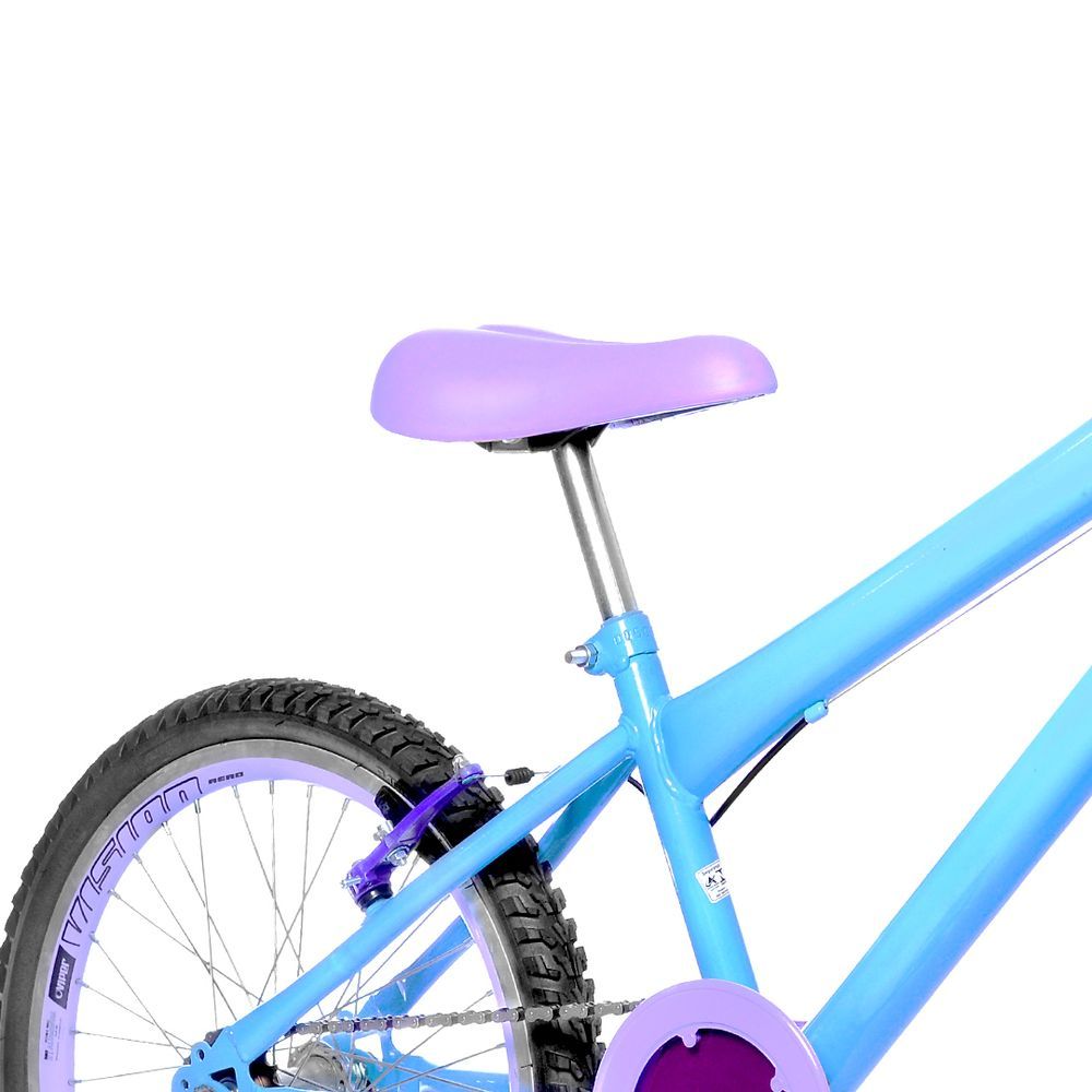 Bicicleta Infantil Para Meninas De Até 7 Anos Com Rodinhas Tamanho Do  Quadro Crianças De 3 A 7 Anos Cor Azul-claro