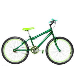 Bicicleta Masculina Aro 24 Aero Cor Verde Escuro