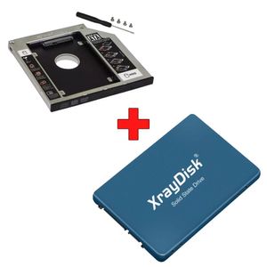 Hd Ssd 120Gb 2.5 Xraydisk Aluminio Sata Ill + Caddy 9,5