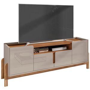 Rack Para Sala 190 Cm 011081 Off White Cedro Dcasa Off White Cedro