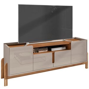 Rack Para Sala 170 Cm 011080 Off White Cedro Dcasa Off White Cedro
