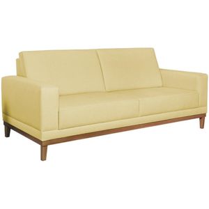 Sofa 2 Lugares 160 Cm Crons Suede Bege Vazzano Bege