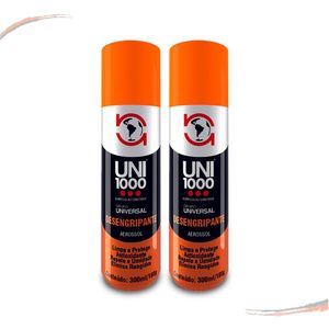 Kit Desengripante Lubrificante Uni1000 Anticorrosivo 2 Un. - Kit / 2