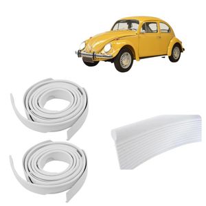 Par Borracha Debrum Do Paralama Tras Fusca 59 A 96 Branco - Un / 2