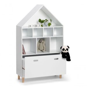 Casinha Organizadora Vilar 100% Mdf (Brinquedos Infantil)