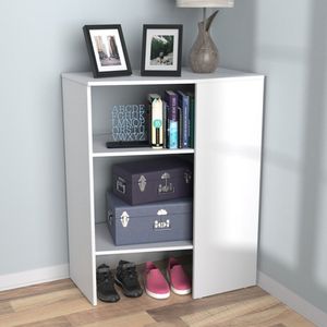 Estante Organizadora De Canto Olavo 100% Mdf (Livros Sala)