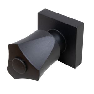 Acabamento p/Registro De 1/2 , 3/4 1'' Metal Black C43