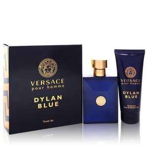 Cx.pres. Ml Eau Toilette + 100 Ml Gel De Banho Masculino Versace Pour Homme Dylan Blue Col.