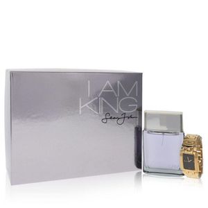 Perfume Masculino Sean John I Am King - Kit Presente 100 Ml Eau De Toilette + Watch