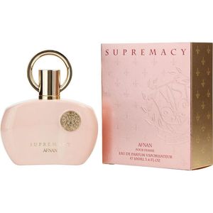 Perfume Feminino Afnan Supremacy Pink Afnan Perfumes Eau De Parfum 100 Ml