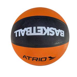 Bola De Basquete Tamanho 7 490g Atrio - Es397 Preto/laranja