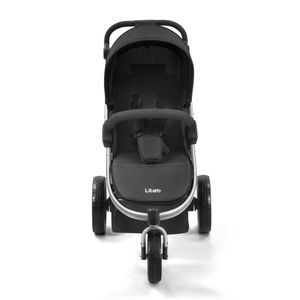Carrinho Jogger Sway Três Rodas 0-15Kgs Preto Litet - Bb372 Preto