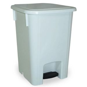 Lixeira 100L Branca Bralimpia Cp10