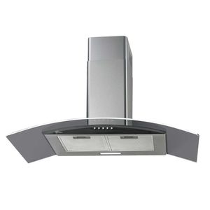 Coifa De Parede Fischer Fit 90cm Vidro 28019 Inox 220v