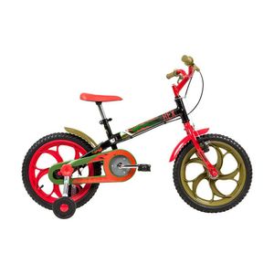 Bicicleta Caloi Power Rex Aro 16, Quadro Em Aço, Freios Cantilever Preto