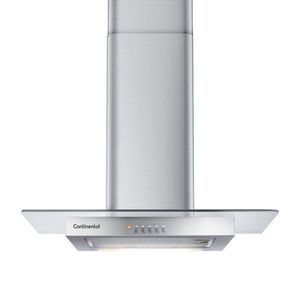 Coifa De Parede Continental 60cm Inox Glass - Cc6vx Inox 220v