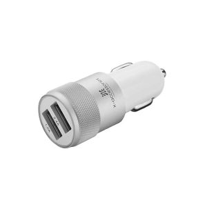 Adaptador Carregador Veicular Com 2 Usb x-accessories Branco