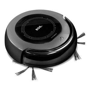Aspirador De Pó Robô Eos Smart Clean 3 Em 1 Sensor Anti Queda Ear01t Preto Bivolt