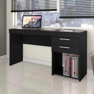 Mesa De Escritório Office Preto Tx Notável Móveis Preto Tx