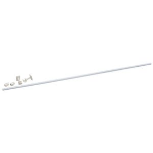 Varão Simples Para Cortinas Utimil Em Aço 2 M Branco