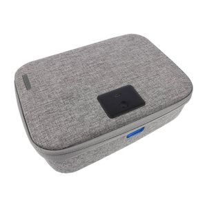 Estojo Multiuso De Esterilização Uv Geonav Uvc01 Cinza