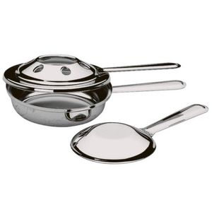 Fogareiro Grande Com Abafador Brinox Plátanos 1008/000 Em Aço Inox Inox