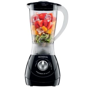 Liquidificador Power 2 L28 350w 2 Velocidades Mondial Preto 110v