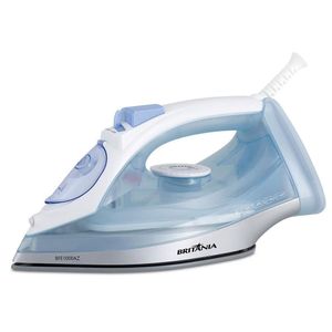 Ferro A Vapor Britânia Bfe1000az Branco Com Azul 110v