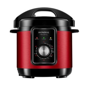 Panela De Pressão Elétrica Mondial Pe-47 Pratic Cook 700w Com Capacidade De 3 Litros Vermelho 220v