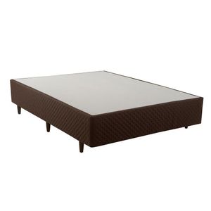 Base Box Casal Herval Mississipi 28x138x188cm Marrom