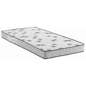 Colchão Solteiro Cannes Espuma D28 14x88x188 Cm Ortobom Cinza Com Preto
