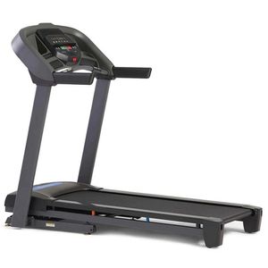 Esteira Ergométrica Dobrável Horizon Fitness T101 41 Programas Johnson Health Tech Preto Com Cinza 110v