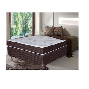 Colchão Casal Umaflex Orleans Com Molas Ensacadas 20x138x188cm Marrom Com Branco
