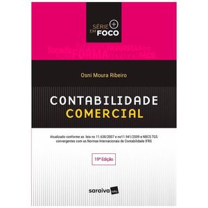 Livro Contabilidade Comercial Série Em Foco Osni Moura