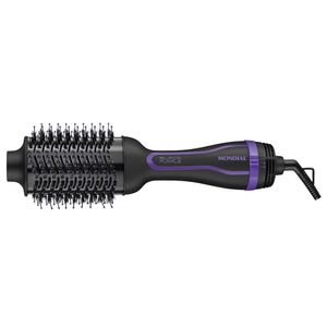 Escova Secadora Mondial Black Purple Es-08 1200W Preto 110V