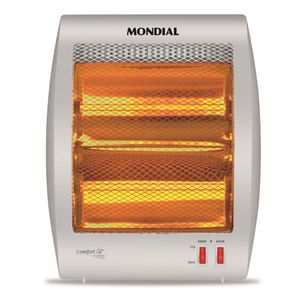 Aquecedor De Ambiente Mondial Halógeno A-09 Comfort Air Branco 127V