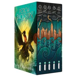 Livro - Box Percy Jackoson E Os Olimpianos - 5 Volumes - Rick Riordan
