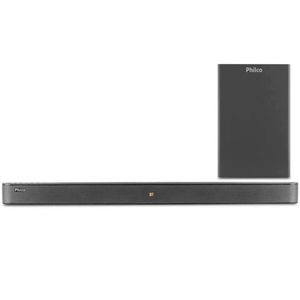 Soundbar Psb04T Bluetooth E Subwoofer Sem Fio 420W Philco Preto Bivolt