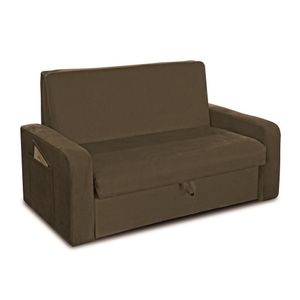 Sofá Cama Motta Com Baú Matrix Castor