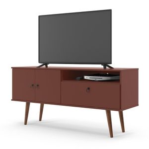 Rack Brito Para Tv De Até 52 Patrimar Marsala
