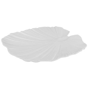 Travessa Folha 53601/001 Melamina 35,2 Cm Haus Concept Branco