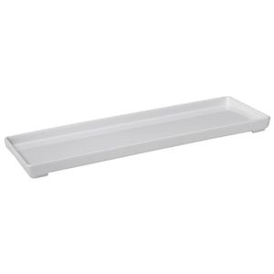 Travessa Retangular Haus 53401/001 Em Melamina - 31Cm Branco