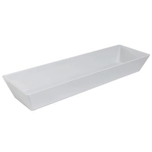 Travessa Retangular Haus Concept Gastronorm Deep Gn2/4 Em Melamina 53 Cm Branco