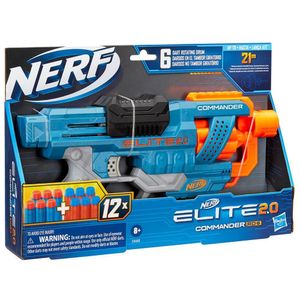 Lançador De Dardos Nerf Elite 2.0 Commander Rd-6 E9486 Hasbro