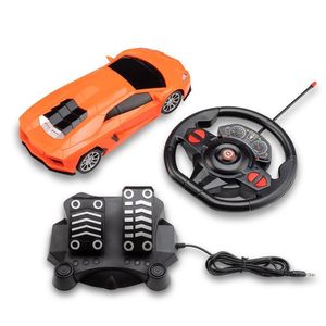 Carro De Controle Remoto Multikids Racing Control Nitro Laranja