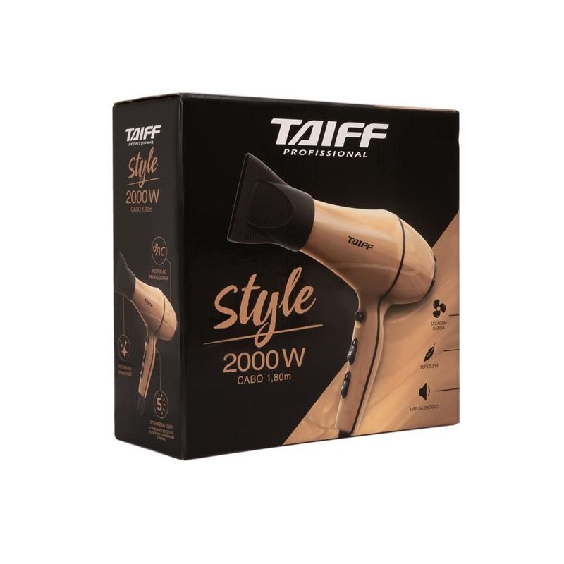 Taiff Style Pro: secador de cabelo profissional é leve, potente e silencioso