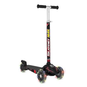 Patinete Skatenet Bandeirante Max Black Preto