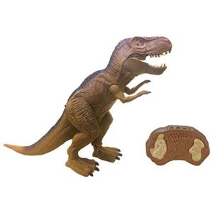 Dinossauro Eletrônico Poderoso Tirano Com Controle Remoto 1130 Candide - 27 Cm